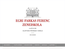 Tablet Screenshot of egerzene.hu